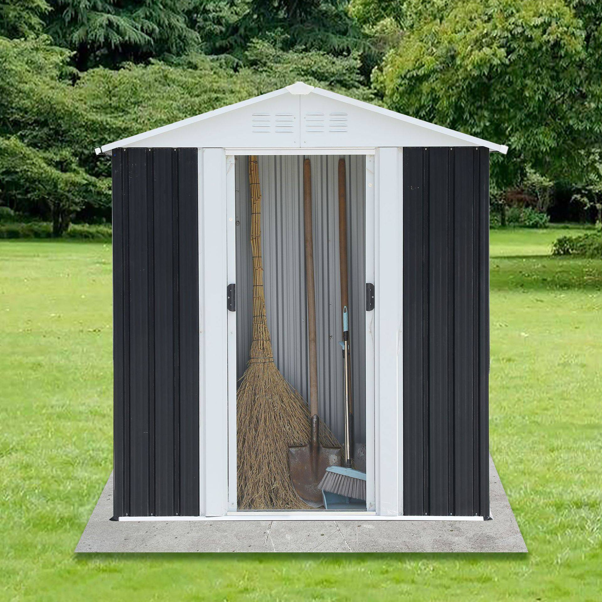 集成房屋移动储物阳台简易工具房花园杂物宠物间工地活动板房户外