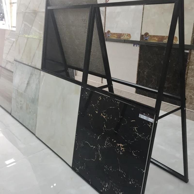 砖样品瓷架6067890展示架800地2砖1.米立式地架子落双面陶瓷展架