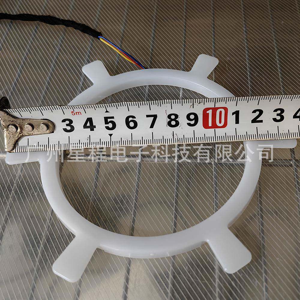 汽车亚克力LE.D氛围灯喇件叭22WAY配幻彩气氛6寸喇叭圈1喇叭幻彩0