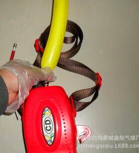 魔术气充电气携泵C-6D07电动腰胯便带气球黑色打气泵B球20