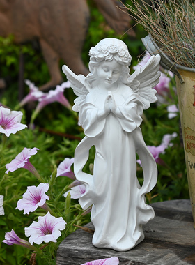 北欧少女女孩摆件树脂s工艺品雕像桌面装饰品电视柜酒柜摆设