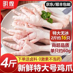 鸡爪生冷冻鸡爪鸡爪新鲜鸡爪子鸡爪生鲜鸡脚冷冻带骨