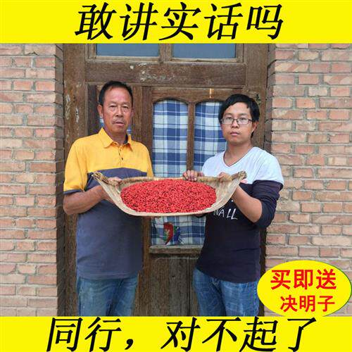 枸杞子宁夏500g新货头茬正宗特级中宁县发货枸杞农家枸杞大实话