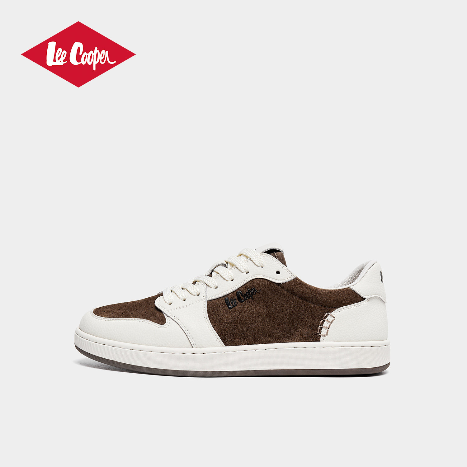 Lee Cooper板鞋男款2025新款秋季时尚复古百搭增高休闲小白鞋潮鞋,流行男鞋,休闲板鞋,淘宝优惠券,粉丝福利购,淘宝优惠卷
