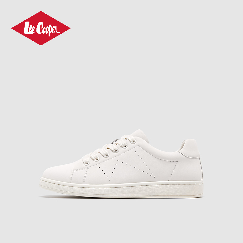 【孟子义代言品牌】Lee Cooper小白鞋男款厚底时尚板鞋春秋季新款