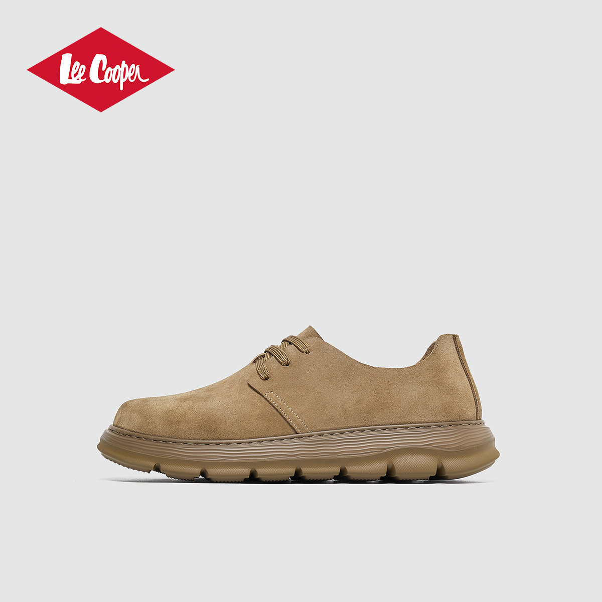Lee Cooper英伦风休闲板鞋男款2026春秋新款低帮户外软底工装鞋,流行男鞋,休闲板鞋,淘宝优惠券,粉丝福利购,淘宝优惠卷