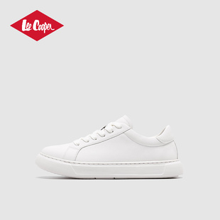 【孟子义代言品牌】Lee Cooper小白鞋男款厚底时尚板鞋春秋季新款