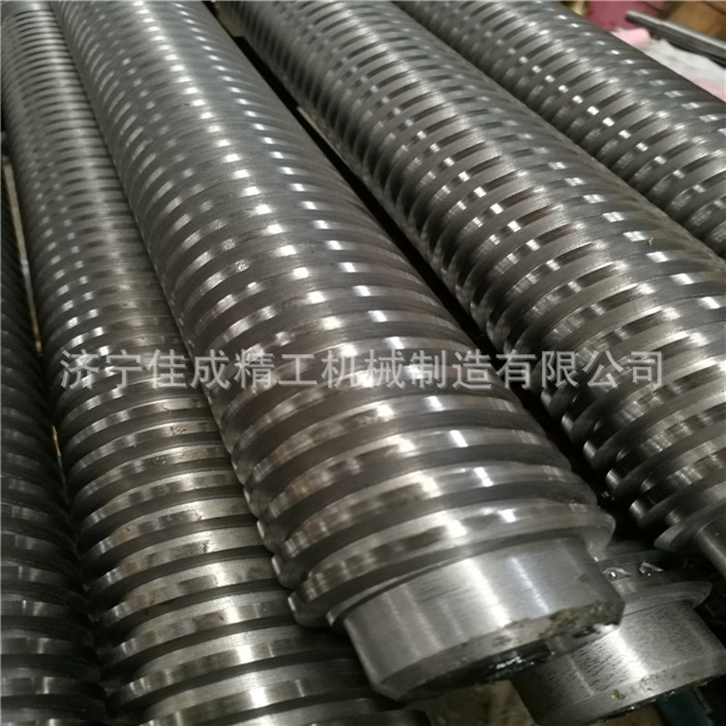 梯形丝杠 定制矩形 往复 圆弧 锯齿 矩形 不锈钢丝杆