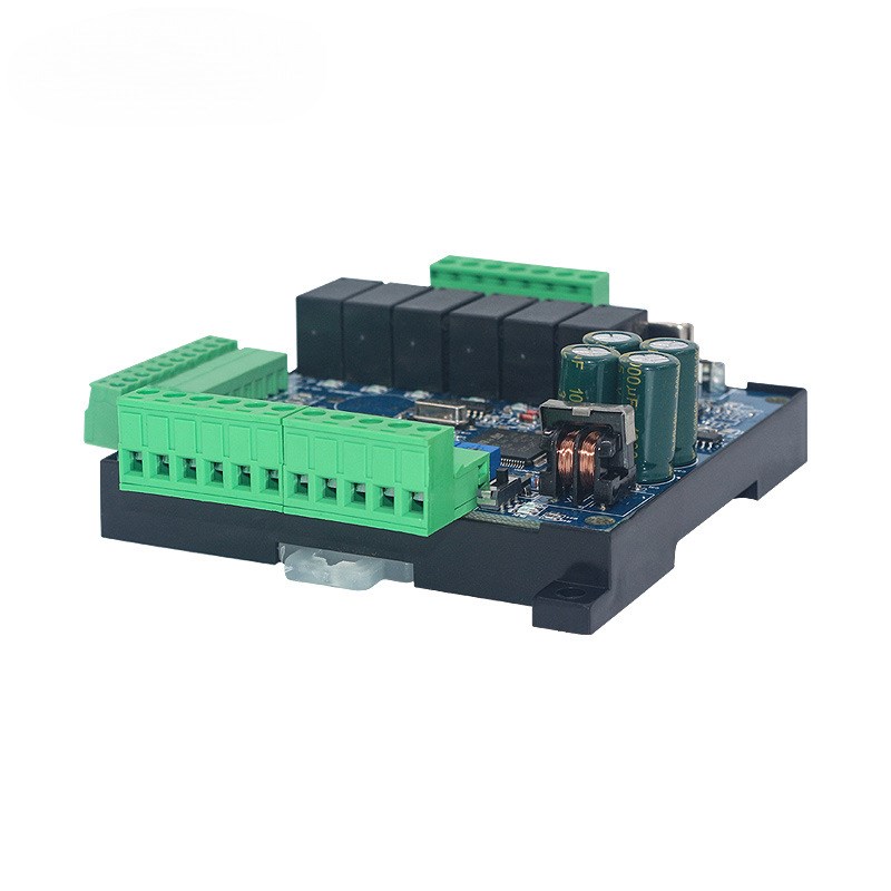 国产PLC控制器工控板FX3U-14MT14MR编程模拟输入输出脉冲计数