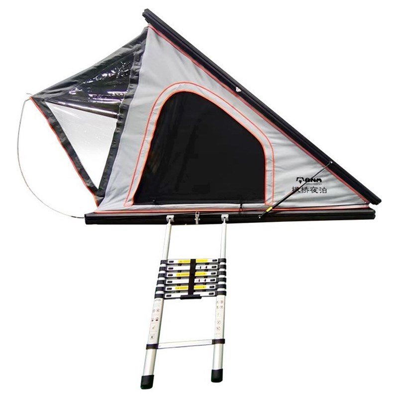 硬壳车顶帐篷户外野营露营帐篷双人防晒防雨免搭建液压杆自动速开