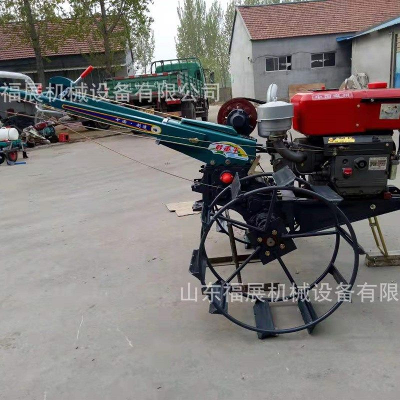 多功能田园管理手扶拖拉机 小型家用手扶拖拉机  柴油耕地机,农机/农具/农膜,农用拖拉机,淘宝优惠券,粉丝福利购,淘宝优惠卷
