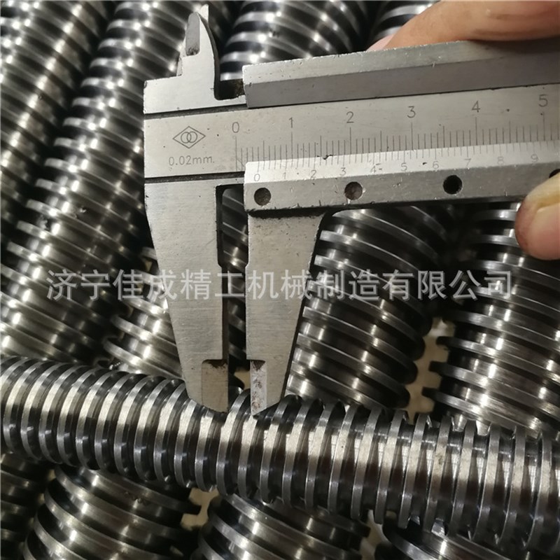 厂家机床精密梯形丝杆加工直径Tr20Tr30Tr40小螺距调节传动杆