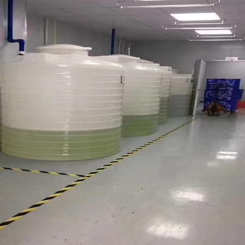 3T药剂储罐耐酸碱液体循环过滤罐生活用水塑胶水塔5吨10吨20方桶