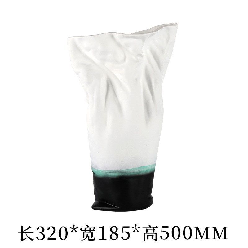 现代新中式水墨渐变花器创意艺术不规则花瓶摆件桌面样板间装饰品,特色手工艺,其他特色工艺品,淘宝优惠券,粉丝福利购,淘宝优惠卷