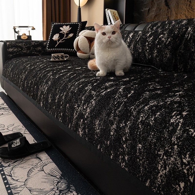 雪尼尔沙发垫四季通用2025新款防滑坐垫全包高级感沙发套罩盖布巾,居家布艺,沙发套,淘宝优惠券,粉丝福利购,淘宝优惠卷