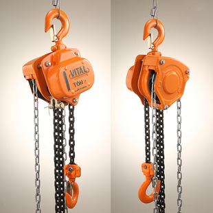 VT手拉葫芦1T3T5吨6米日式 手动环链葫芦起重吊机倒链三角手拉葫芦