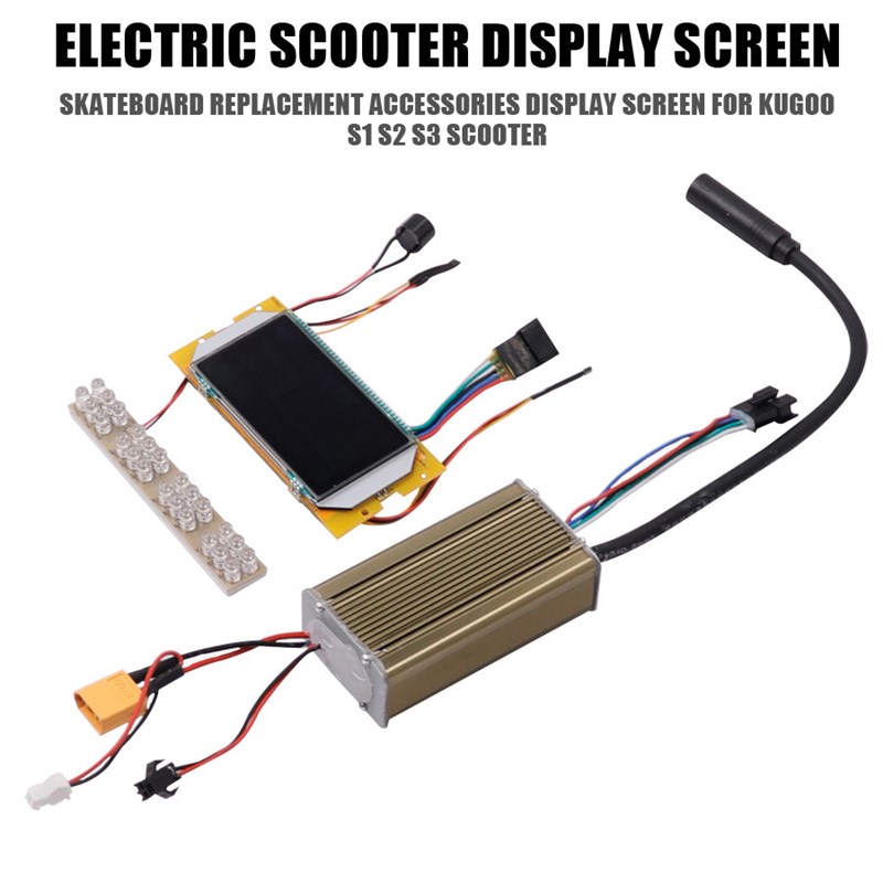 8寸kugoo电动滑板车配件液晶显示屏KUGOO M4配件显示屏+控制器