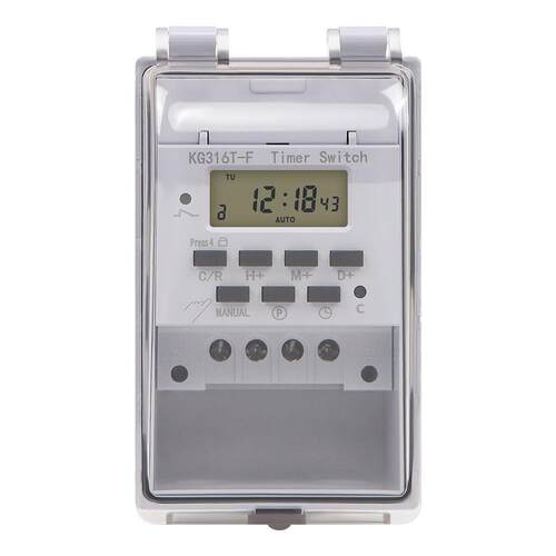 KG316T-F220V智能定时器时控开关定时开关时间控制器自动开关定时