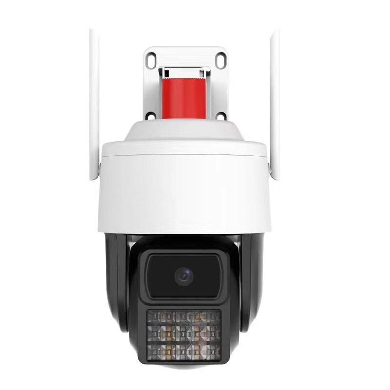 6寸天视通方案4G双卡双待低功耗智能双光源人形跟踪全彩跟踪器