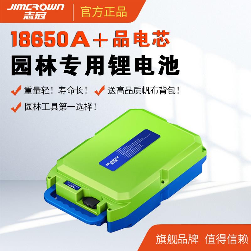 锂电池大容量电动割草机修剪机24v48v专用揹包电池采茶机草坪机图片