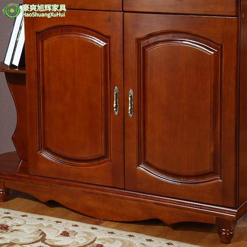 实木客隔断玄香关柜酒柜间厅拒樟柜木储物柜屏A隔断柜风厅包邮新