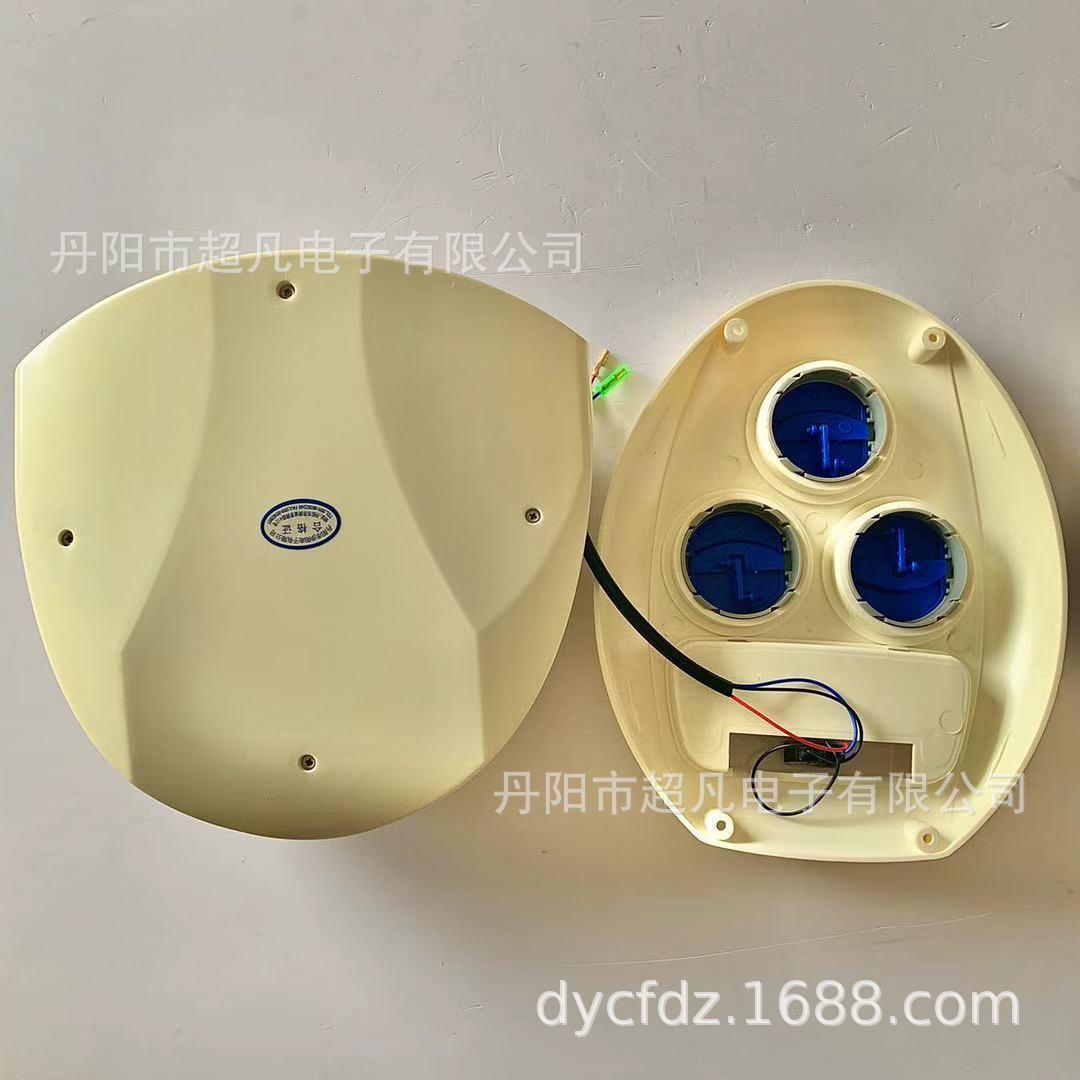 车用气车载排风扇出口排扇进光风口带按钮淡光BY-F-085风救护改装
