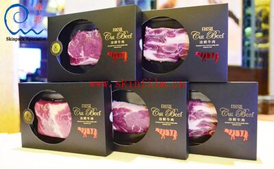 峰源牌7612SF贴体包装膜自带粘性 纸板可面上胶 简化包装程序