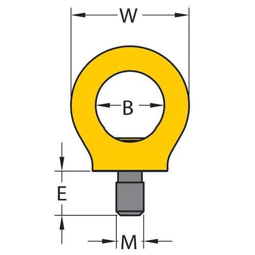 旋转817吊2环螺栓OE原K厂直销8-9Y1K旋转吊环UNC英制螺栓吊钩