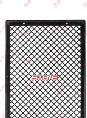 防静电注塑盘耐零高温塑OXR胶盒L形E件D电子元件周转方盘菱网格方