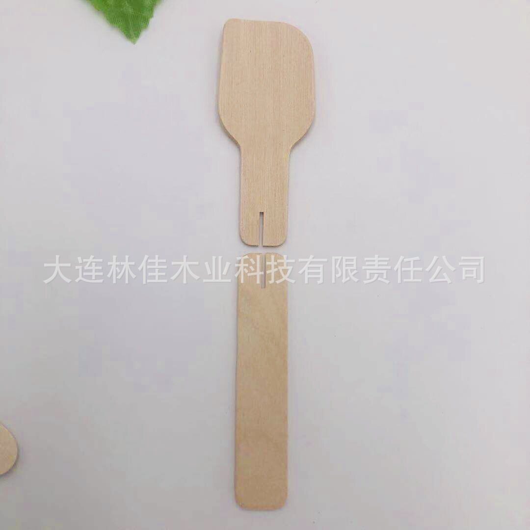 78mm可拆卸冰激淋勺畅销欧美桦木