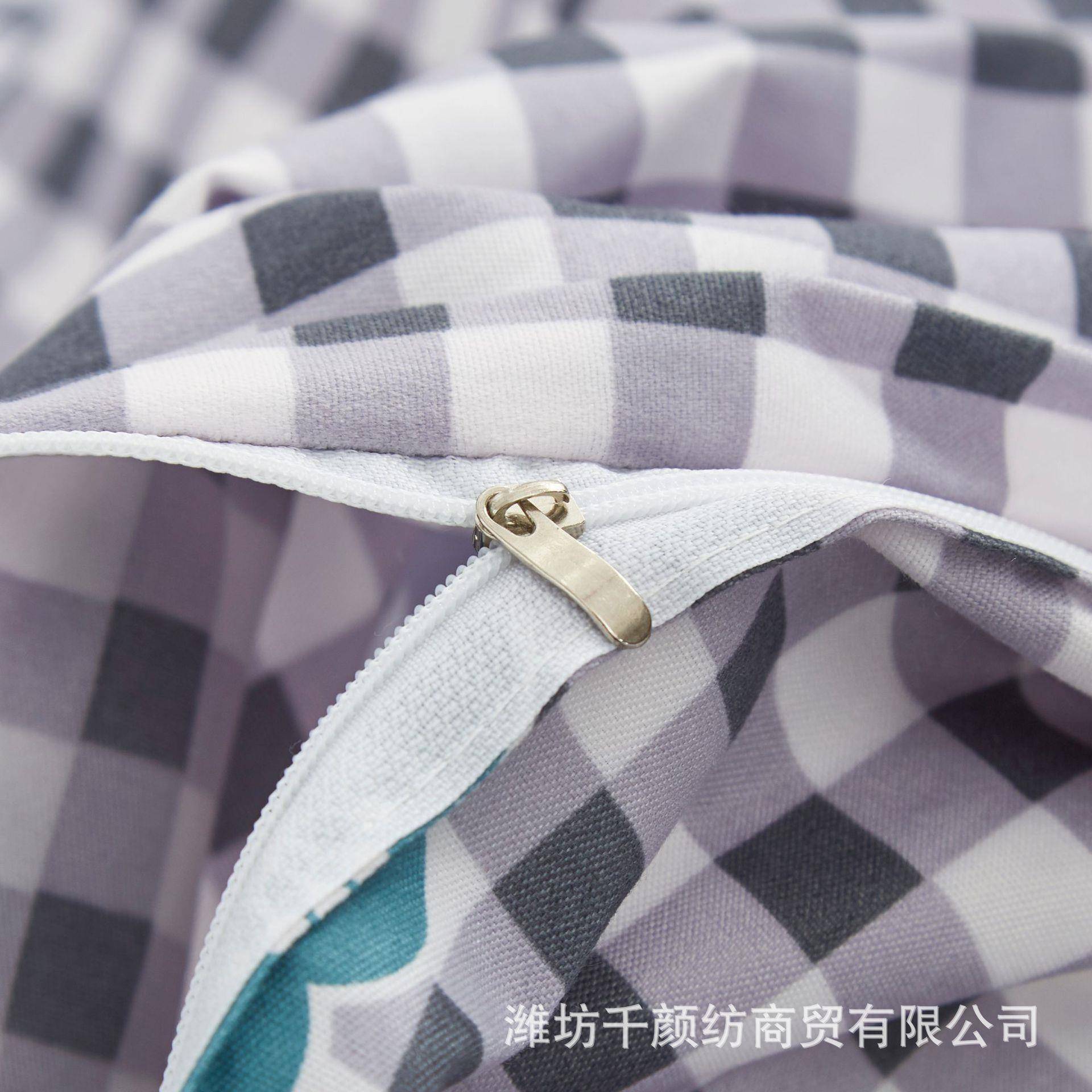 卡磨毛罩印花通被水洗被单宿舍床上用套品春秋季单个多伦多被被单