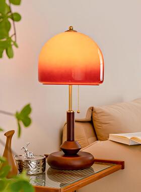 中古风MDTD-057台头灯法式氛复古件卧室床柜结婚美摆式中式客厅围