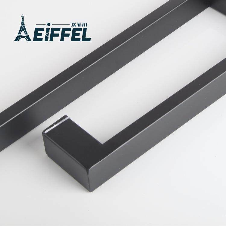 新款淋房门拉手玻璃拉手LYP不锈浴钢防盗把门方管门手五金厂门家