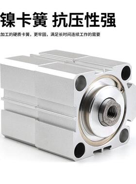 双头同步分2步气缸SDA32/5/W0×5/1015SDAW32/5/0/25/30/40/50薄