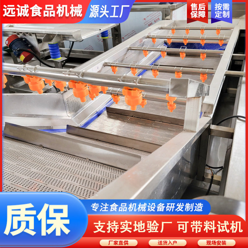 全自动冰草小青橘果蔬清洗机