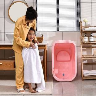 泡澡桶大人塑料成人沐浴用洗桶洗身澡盆家浴缸加厚儿童澡527桶全