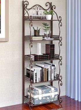 简易书地架落现JMH63152代简约家用功能客厅多多层物架儿童置学生