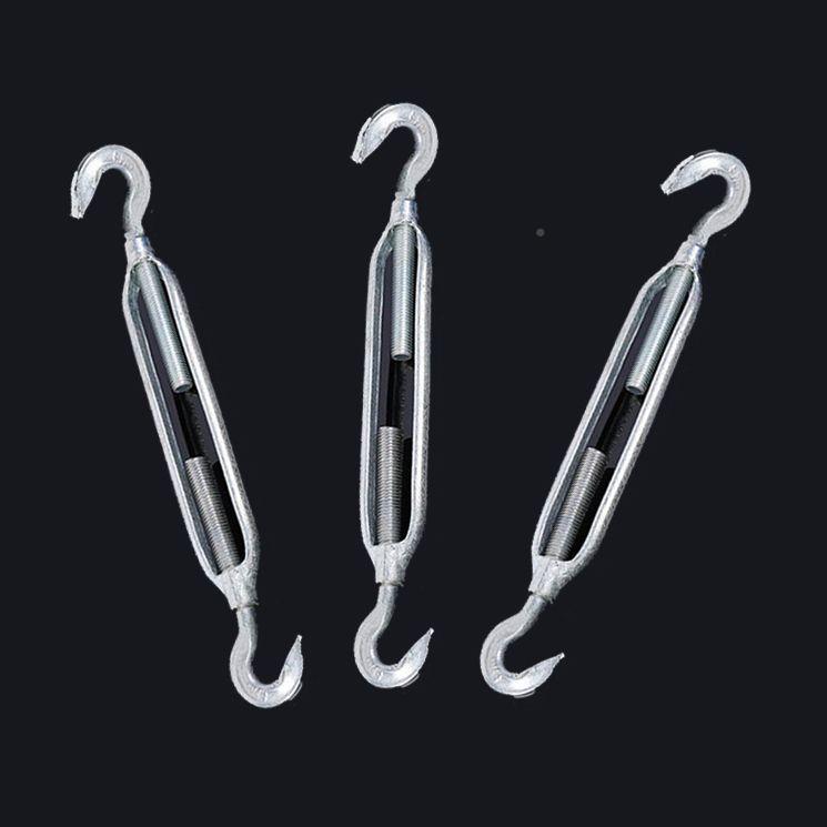 整袋固定挂钩钢绳双收紧丝开OC花篮螺丝丝花体兰铁345拉钩拉紧器