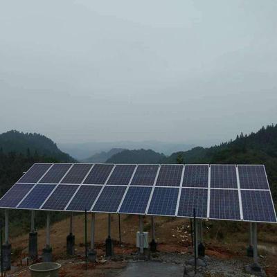 厂JQE家直供销离网太阳能发电系电统工程5KW泵光伏板发扬水灌溉整