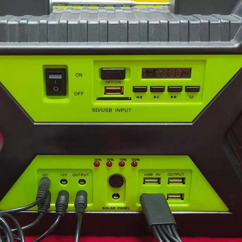 20W Solar generator portable 12AH Home Solar Lighting System