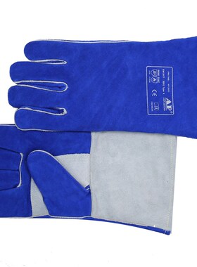 AP-2601 彩蓝色加原色护掌 烧焊手套
