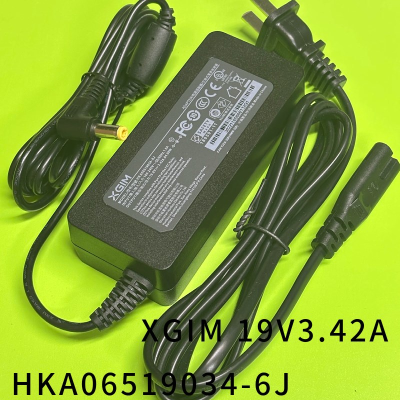 极米NEWZ6X投影仪XH30L原装电源适配器HKA16519034-6J 19V3.42A线