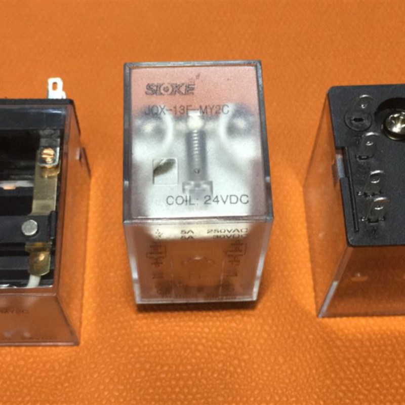 正品申乐JQX-13F-MY2C-24 DC12V中间继电器DC24V Ac220 8脚