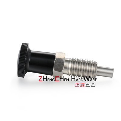PXTAS/PXTNS不锈钢304内螺纹型复位旋钮柱塞分度弹簧 ZAT02/ZAT04