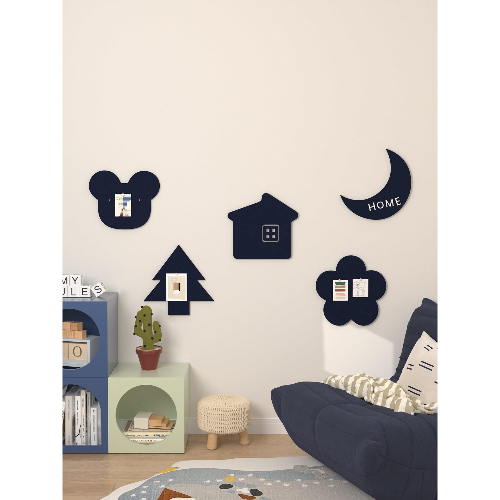 定制幼儿园走廊成品环创毛毡板主题墙展示板照片墙背景墙教室布置