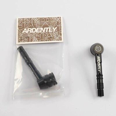 ARDENTLY碳纤维刀轮封闭轮打气嘴碟轮转换头自行车充气打气筒配件