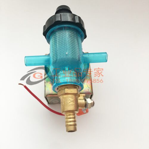 汽车淋水电磁阀 带滤网电磁放水开关 货车滴水刹车淋水器配件24V