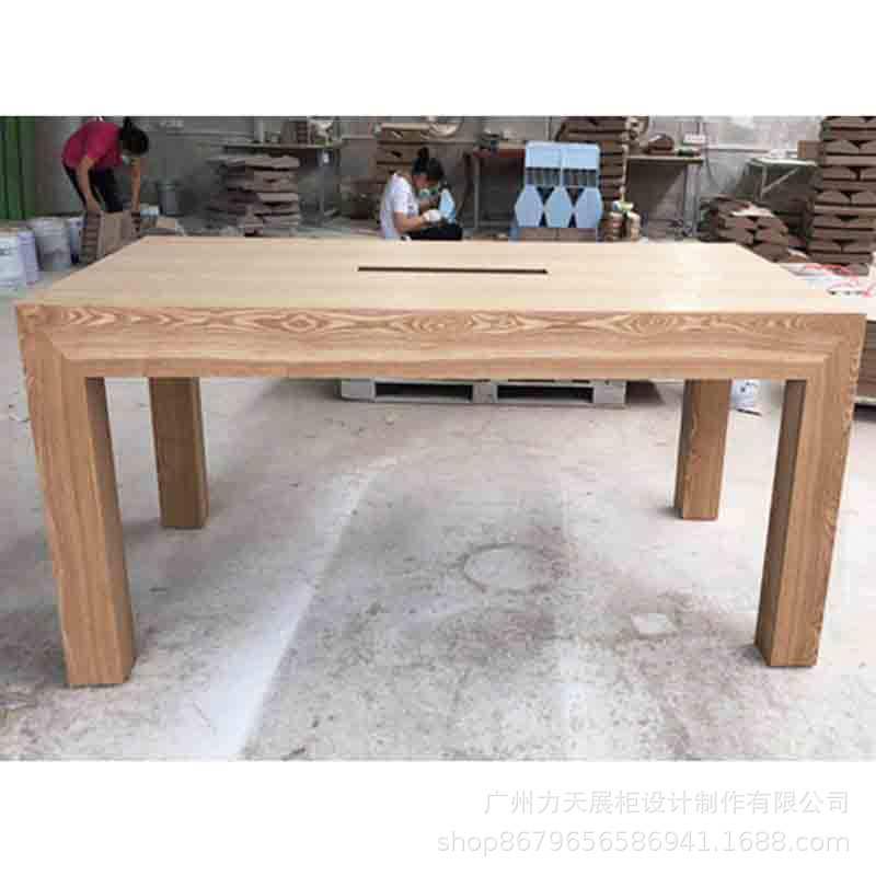 服装展示柜商场订制制手MD0504机中台定柜烤漆岛靠墙展示中岛