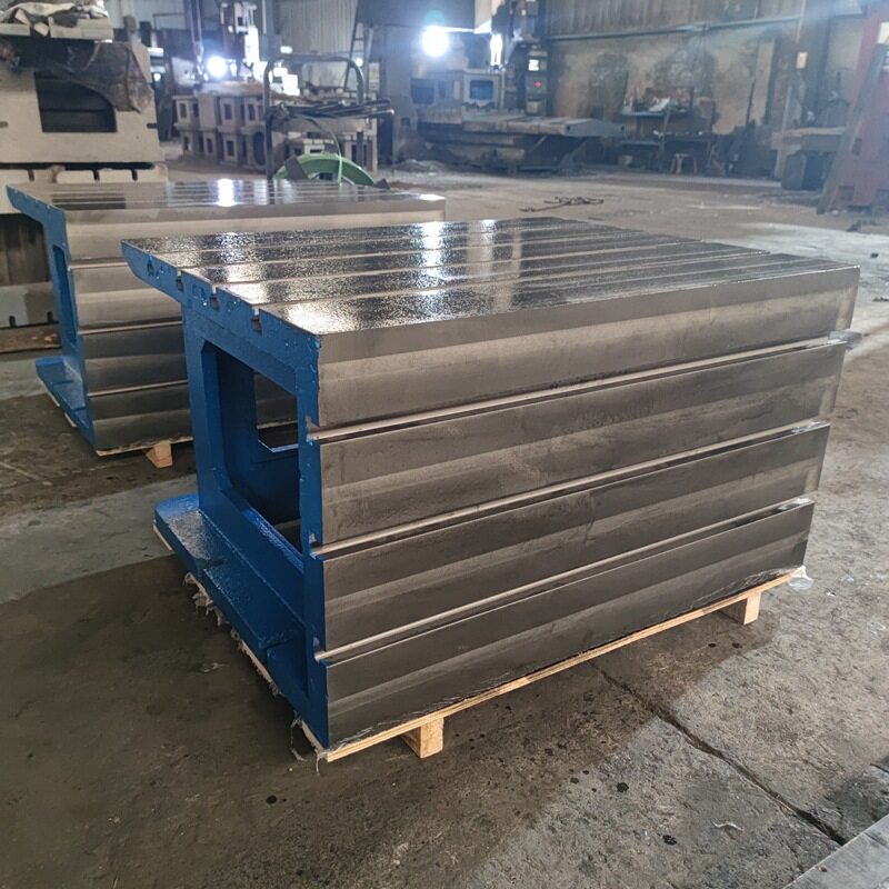 厂家优惠3050钻床工作台摇臂钻方箱T型槽等高摇臂钻工作台图片