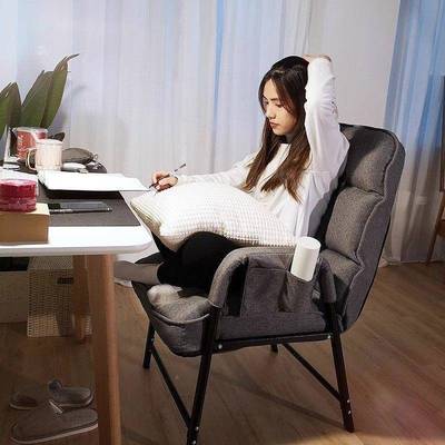 适合老舒年见详情人坐的椅档学生子椅子学习久坐服高老年椅子舒服